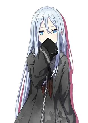 Пластиковая ростовая фигура kanade yoisaki сломанный мир и не поющая мику 180 см