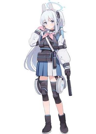Пластиковая ростовая фигура tsukiyuki miyako blue archive 180 см