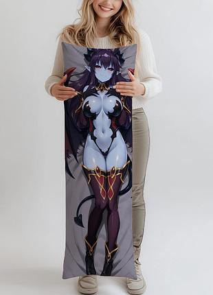 Дакимакура demon girl - monster girl encyclopedia 150*50 см