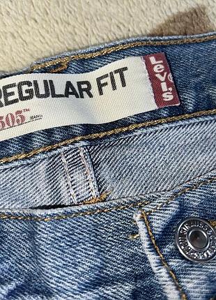 Джинси levi's 505 regular fit (оригінал)