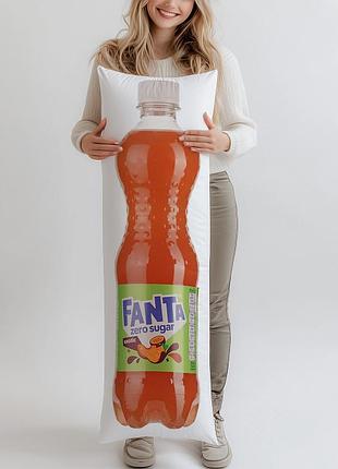 Дакімакура, напій соковмісний fanta exotic, сил/газ, 500 мл, (подушка обіймашка) 150*50 см