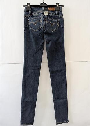 Джинсы для девочки levi's,23,синни,джинсы,хлопок,левайс,levis,вес,джеггинсы,эластан,низкие,джеггинсы,треггинсы, вытертые, демисезон 2