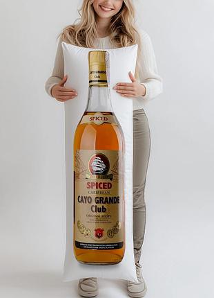 Напій на основі рому cayo grande club spiced, 1л, (подушка обнимашка) 150*50 см