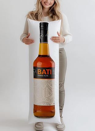 Напій на основі рому bati, 0,7л, (подушка обнимашка) 150*50 см