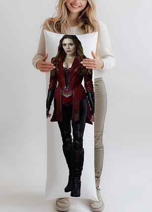 Дакимакура, avengers age of ultron wanda maximoff, (подушка обнимашка) 150*50 см