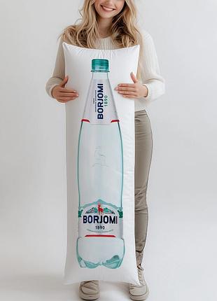 Дакімакура, вода мінеральна, borjomi лікувально-столова (подушка обіймашка) 180*60 см