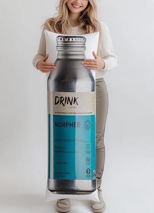 Дакімакура, напій безалкогольний drink waters morphee 0.47 л, (подушка обіймашка) 150*50 см