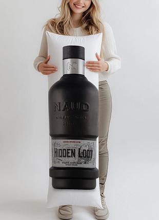 Ром naud hidden loot, 0,7л, (подушка обнимашка) 150*50 см
