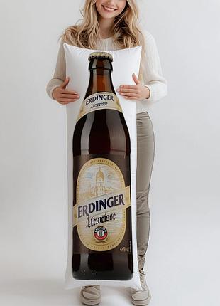 Дакімакура, пиво, erdinger urweisse (подушка обіймашка) 150*50 см