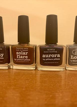 Лаки picture polish, лімітовані кольори