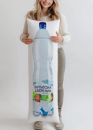 Дакимакура, напиток карпатская джерельна клубника-яблоко сильногазированный, 1,5л, (подушка обнимашка) 150*50