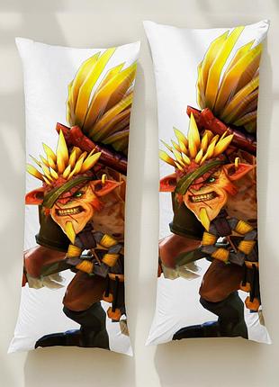 Міні дакімакура bristleback (dota 2), (подушка обіймашка) 60*20 см