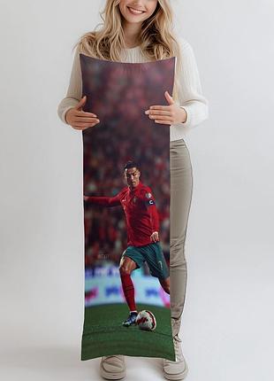 Дакимакура, cristiano ronaldo, (подушка обнимашка) 150*50 см