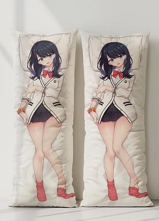 Рікка такарада ssss. gridman дакімакура, подушка обіймашка ростова 150*50 см