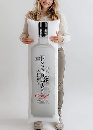 Дакимакура, водка «золотое поле» «эксклюзив», 0,7л, (подушка обнимашка) 180*60 см