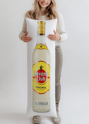 Ром havana club anejo 3 роки, 0,7л, (подушка обнимашка) 150*50 см