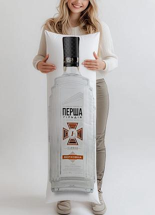 Дакимакура, водка «первая гильдия» «верховная», 0,7л, (подушка обнимашка) 180*60 см