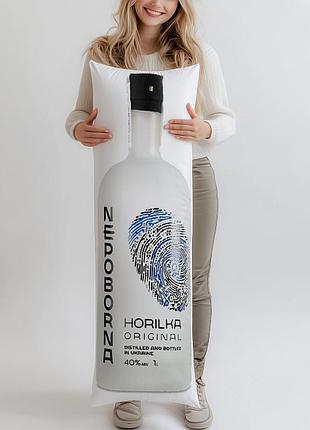 Дакимакура, водка nepoborna original, 1л, (подушка обнимашка) 150*50 см
