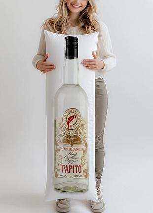 Ром papito blanco, 1л, (подушка обнимашка) 150*50 см