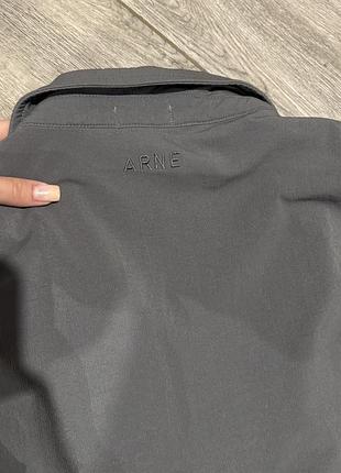 Куртка-сорочка arne чоловіча сіра на блискавці overshirt s 6