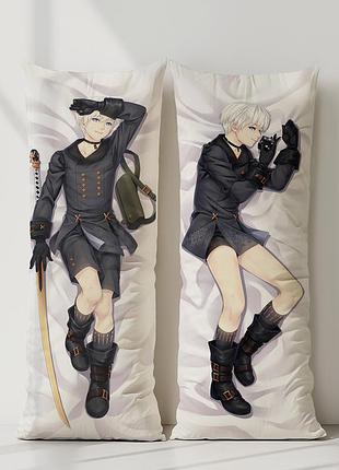 9s nier: automata дакімакура, подушка обіймашка ростова 100*33 см