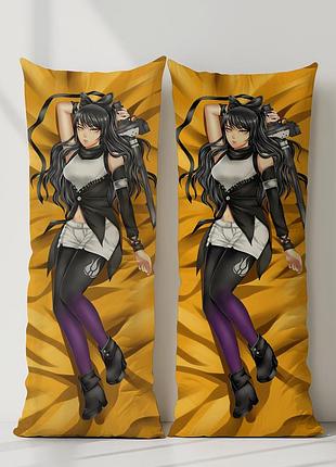 Блейк белладонна рвбі (rwby) дакімакура, подушка обіймашка ростова 100*33 см