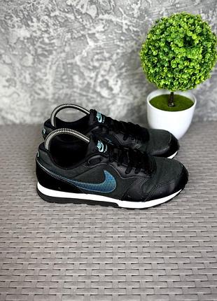Nike md runner 2 кроссовки 38 размер спортивные черные