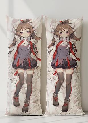 Аркнайтс ейяф'ятля azur lane дакімакура, подушка обіймашка ростова 180*60 см