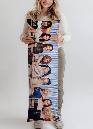 Twice дакімакура, подушка обіймашка ростова 180*60 см