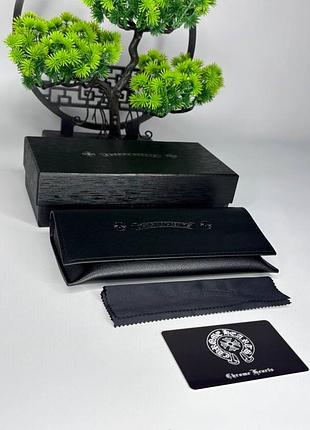 Окуляри з футляром chrome hearts(9202)