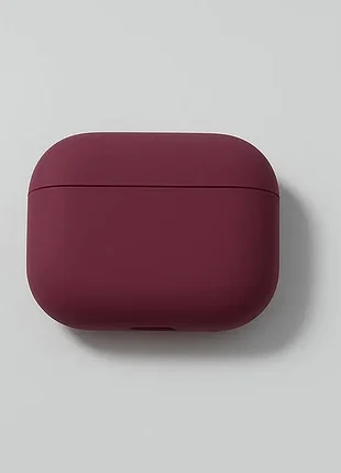 Чохол slim silicon case for airpods 3 (rose red) м00320