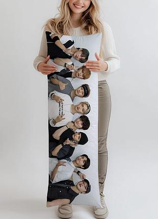 Stray kids дакімакура, подушка обіймашка ростова 180*60 см