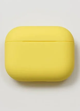 Чохол slim silicon case for airpods 3 (yellow) м00323
