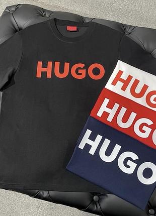 Футболка hugo чоловіча стильна