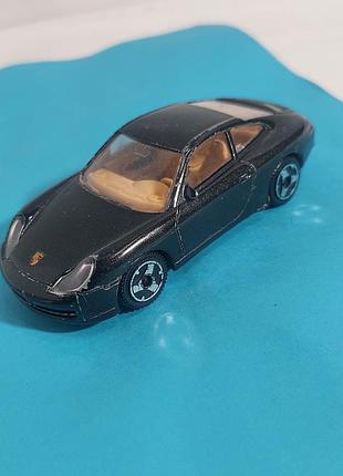 Машинка  porche 911 carrera,  burago, маштабная модель,  1/43, made in italy
