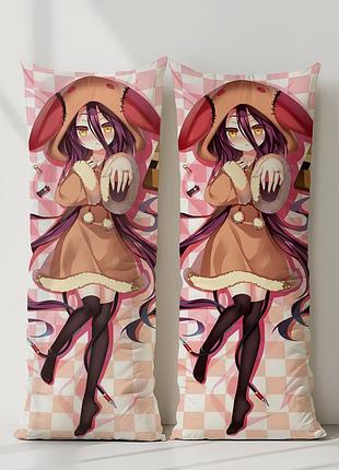 Шуві дола no game no life дакімакура, подушка обіймашка ростова 180*60 см