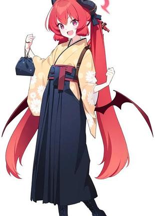 Пластиковая ростовая фигура akashi junko blue archive 180 см