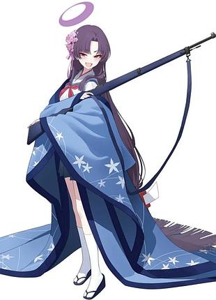 Пластиковая ростовая фигура kadenokouji yukari blue archive 180 см