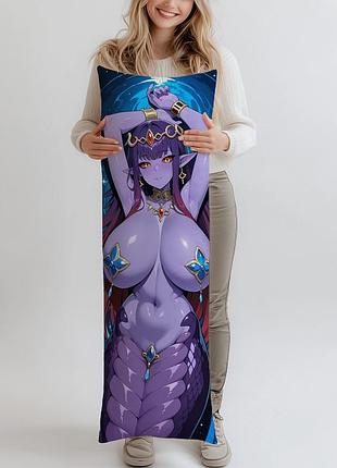 Дакімакура apophis lamia - monster girls encyclopedia, (подушка обіймашка) 180*60 см