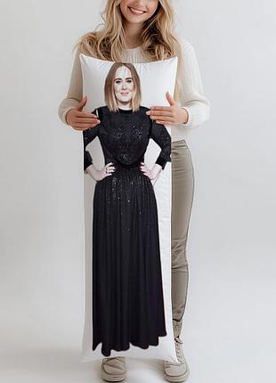 Адель (adele) дакимакура, подушка ростовая 150*50 см