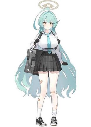 Пластиковая ростовая фигура yume kuchinashi blue archive 180 см