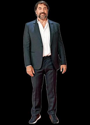 Пластиковая ростовая фигура хавьер бардем (javier bardem) 180 см