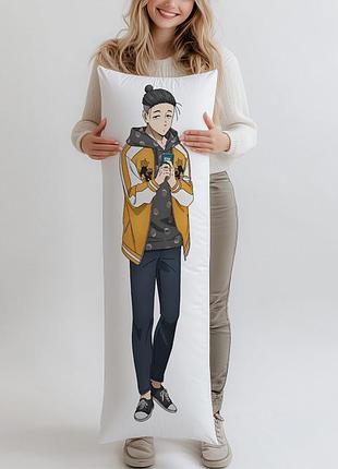 Дакимакура minoru kanuma wind breaker подушка 150*50 см