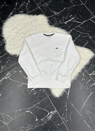 Чоловічий світшот lacoste sport sh1505 із бавовняного флісу.