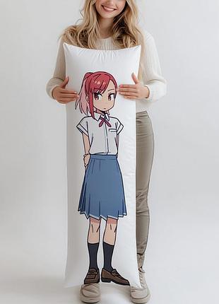 Дакімакура shōko seto ruri rocks подушка 150*50 см