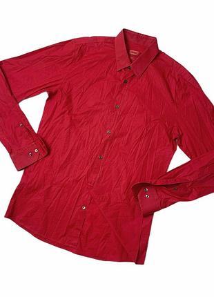 Hugo boss red червона сорочка