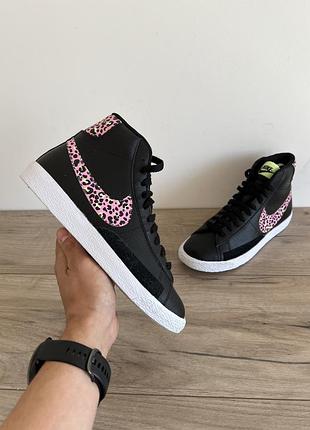 Кросівки шкіряні nike blazer оригінал