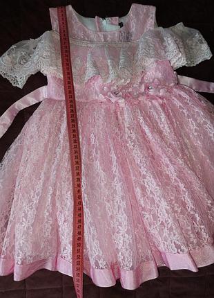 Пышное платье на девочку 7