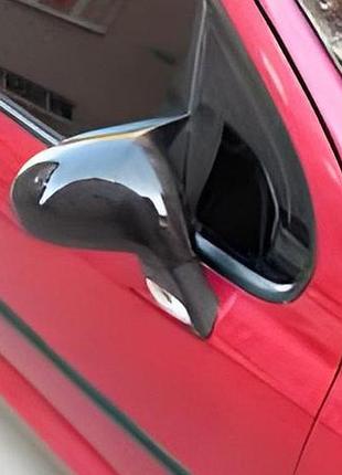 Накладки на зеркала bmw-style (2 шт) для peugeot 308 2007-2013 гг