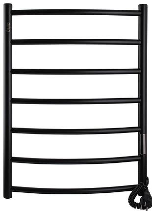 Рушникосушарка unio ld еu 700-500-7 blk драбинка дуга електро чорна